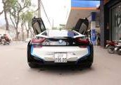 Bán BMW i8 bản full 2015, màu trắng, nhập khẩu