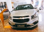 Bán xe Chevrolet Cruze 2018 mới. Khuyến mãi bộ phụ kiện chính hãng - Hỗ trợ mua xe trả góp