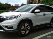 Bán Honda CR V 2.4 AT TG đời 2015, màu trắng