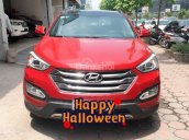 Bán Hyundai Santa Fe 2.2L năm sản xuất 2013, full dầu, màu đỏ, xe nhập, 999 triệu