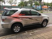 Cần tiền xay nhà bán xe Fortuner 2010, số sàn, máy dầu, màu bạc bao đẹp