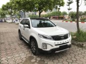 Bán Kia Sorento xăng full năm 2017, màu trắng