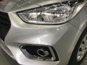 Bán Hyundai Accent 2018, màu bạc, đưa trước chỉ 5% xe, hỗ trợ hồ sơ khó