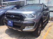 Bán Ford Ranger 3.2L Wildtrak đời 2016, màu bạc, nhập khẩu, giá thỏa thuận, hỗ trợ vay ngân hàng hotline: 090.12678.55