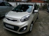 Bán xe Kia Picanto năm 2013, màu kem (be) xe gia đình, giá 250tr