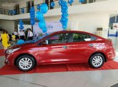 Bán xe Hyundai Accent 2018 màu đỏ, số tự động, hỗ trợ vay trả góp đến 90%, LH: 090 467 5566