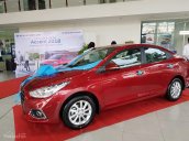 Bán xe Hyundai Accent 2018 màu đỏ, số tự động, hỗ trợ vay trả góp đến 90%, LH: 090 467 5566