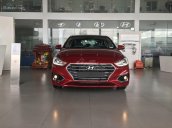 Bán xe Hyundai Accent 2018 màu đỏ, số tự động, hỗ trợ vay trả góp đến 90%, LH: 090 467 5566