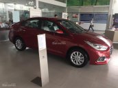 Bán xe Hyundai Accent 2018 màu đỏ, số tự động, hỗ trợ vay trả góp đến 90%, LH: 090 467 5566