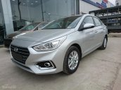 Bán Hyundai Accent 2018 màu bạc bản đủ, hỗ trợ vay trả góp đến 90%, lh: 090 467 5566