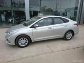 Bán Hyundai Accent 2018 màu bạc bản đủ, hỗ trợ vay trả góp đến 90%, lh: 090 467 5566