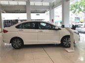 Cần bán xe Honda City TOP 2018 cao cấp, màu trắng, trả trước 150tr nhận xe gọi 0909076622