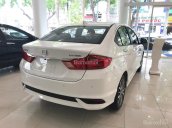 Cần bán xe Honda City TOP 2018 cao cấp, màu trắng, trả trước 150tr nhận xe gọi 0909076622