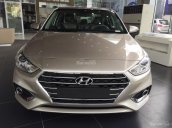 Bán Hyundai Accent 2018 màu vàng be bản đủ, hỗ trợ vay trả góp đến 90%, lh: 090 467 5566