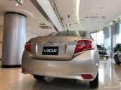 Bán Toyota Vios 2018, màu vàng cát, 513tr (chưa bao gồm khuyến mại) hỗ trợ tối đa lãi suất cho vay, LH em Yến 0975.985.293