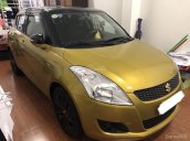 Bán Suzuki Swift RS 2017, màu vàng, đúng chất xe lướt, giá TL, hỗ trợ góp