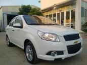 Bán ô tô Chevrolet Aveo MT năm sản xuất 2018, màu trắng