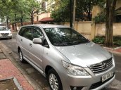 Bán Toyota Innova 2.0G - AT sản xuất 2013 màu bạc, biển Hà Nội tư nhân chính chủ