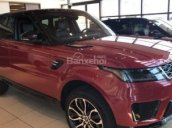 Bán Range Rover Sport HSE 3.0L 2018 màu đỏ, xe nhập Mỹ lung linh