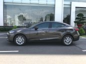 [Bán] Mazda 3 2018 màu nâu. Trả góp lên đến 90% giá trị xe, giao ngay, tặng gói phụ kiện chính hãng kèm bảo hành cao cấp