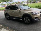 Bán Chevrolet Captiva Revv 2.4AT màu vàng cát, số tự động, sản xuất 2016, full options