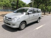 Cần bán lại xe Toyota Innova 2.0MT năm sản xuất 2007, màu bạc giá cạnh tranh