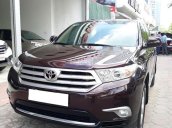 Bán Toyota Highlander SE 2.7 sản xuất 2011, màu đỏ, xe nhập