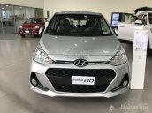 Cần bán Hyundai Grand i10 đời 2018, màu bạc, nhập khẩu nguyên chiếc