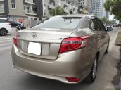 Cần bán xe Toyota Vios 1.5E MT đời 2017, màu vàng cát