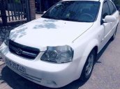 Cần bán lại xe Daewoo Lacetti sản xuất 2008, màu trắng giá tốt