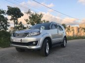 Bán Toyota Fortuner đời 2014, màu bạc  