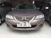 Bán Mazda 6 AT đời 2005, màu nâu, giá 300tr