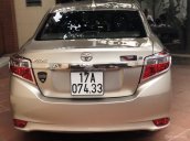 Bán ô tô Toyota Vios đời 2017, màu vàng cát