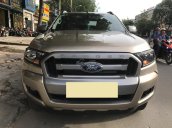 Cần bán xe Ford Ranger XLS 2.2MT 2015 màu xám, dẫn động 1 cầu