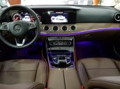 Bán Mercedes E200 Sx 2017, màu trắng, nội thất nâu, chạy 22.000km