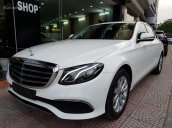 Bán Mercedes E200 Sx 2017, màu trắng, nội thất nâu, chạy 22.000km