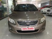 Bán xe Toyota Corolla Altis sản xuất 2009, màu vàng