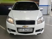 Bán Chevrolet Aveo LT 1.5MT màu trắng, sản xuất T12/2015 biển Sài Gòn 1 đời chủ