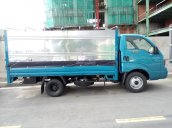 Bán xe tải 2.4 tấn Kia Frontier K250, mui bạt, màu xanh, tiết kiệm nhiên liệu, hỗ trợ trả góp