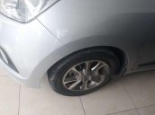 Bán xe Hyundai Grand i10 đời 2015, màu bạc  