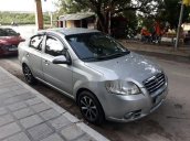 Cần bán lại xe Daewoo Gentra sản xuất năm 2009, màu bạc