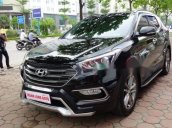 Bán xe Hyundai Santa Fe sản xuất năm 2017, màu đen