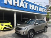 Bán xe Kia Sorento Dath năm 2017, màu vàng cát, giá tốt, thủ tục nhanh chóng