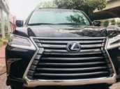 Bán xe Lexus LX 5.7 AT 2018, màu đen, nhập khẩu nguyên chiếc