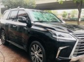 Bán xe Lexus LX 5.7 AT 2018, màu đen, nhập khẩu nguyên chiếc