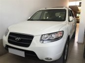 Bán Hyundai Santa Fe 2.7MT đời 2009, màu trắng, nhập khẩu