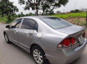 Bán ô tô Honda Civic đời 2008, màu bạc đẹp như mới, giá 278tr