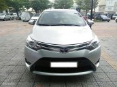 Cần bán Toyota Vios 1.5G CVT đời 2017, màu bạc xe gia đình 