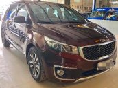 Bán ô tô Kia Sedona DATH 2.2 sản xuất năm 2016, màu đỏ còn mới