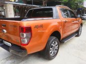 Bán Ford Ranger Wildtrak 4x4 AT sản xuất 2017, màu vàng, nhập khẩu chính chủ